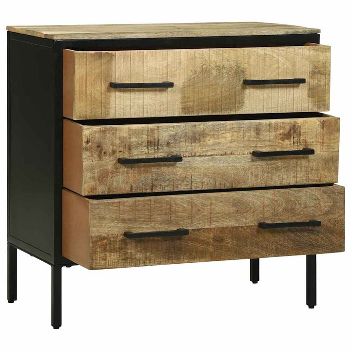 Skænk Brun 70 x 35 x 70 cm Massivt mangotræ