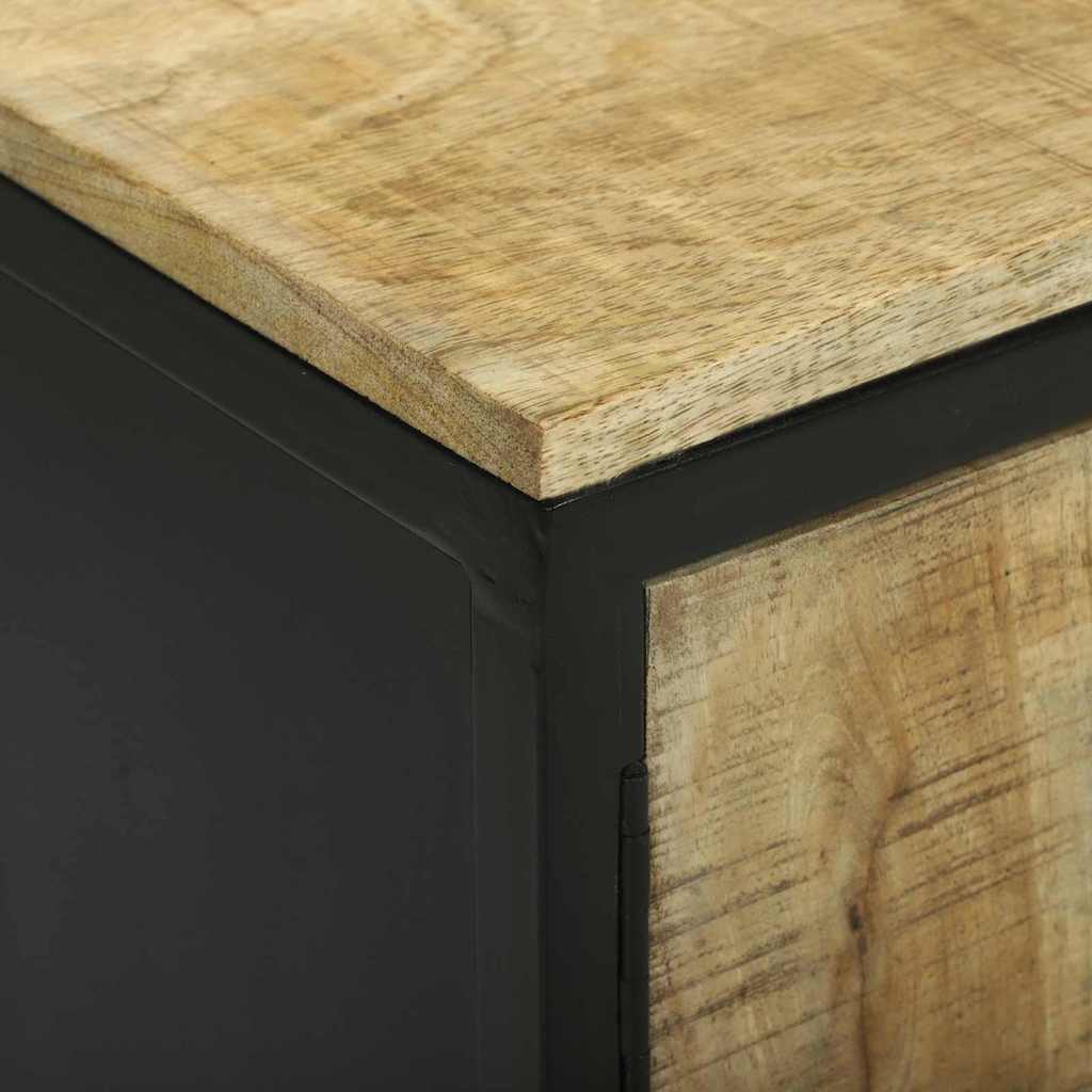 Konsolbord med skuffe Brun 100 x 35 x 70 cm Massivt mangotræ