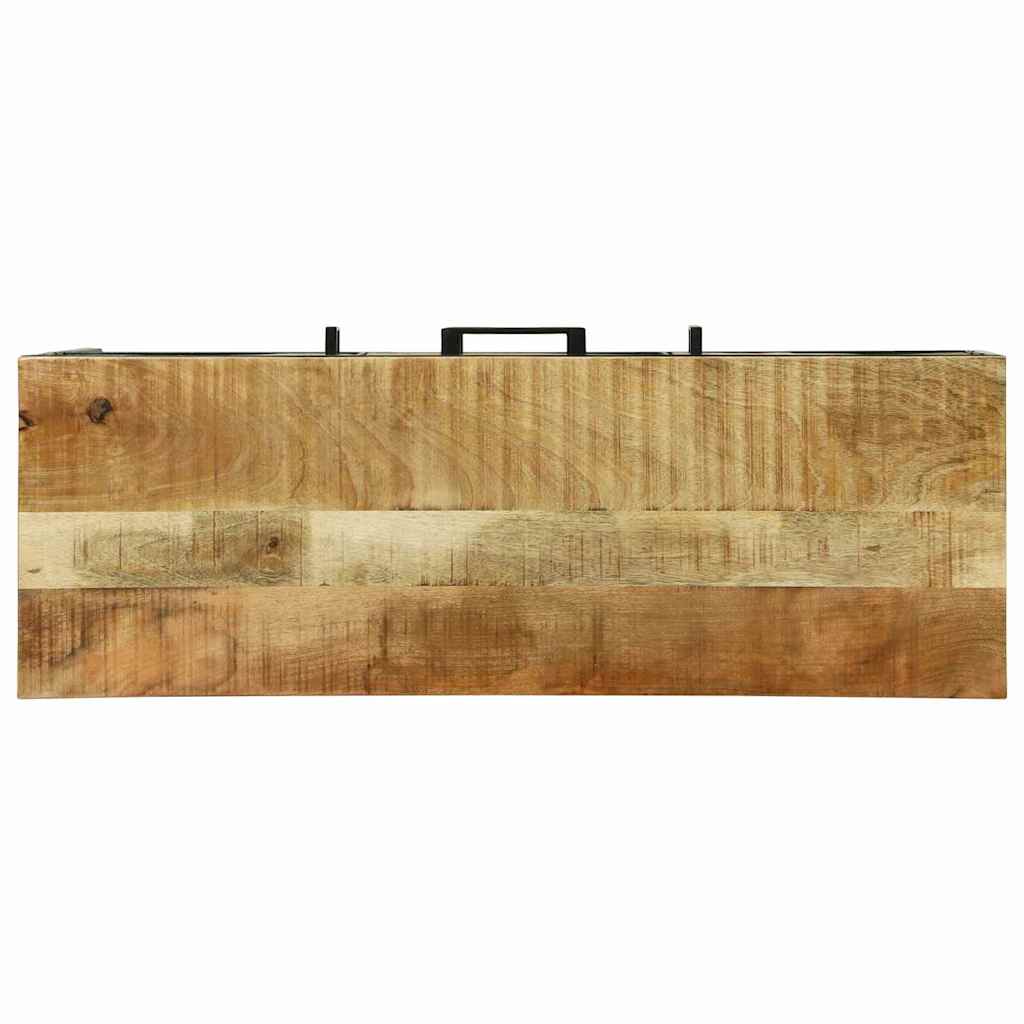Konsolbord med skuffe Brun 100 x 35 x 70 cm Massivt mangotræ
