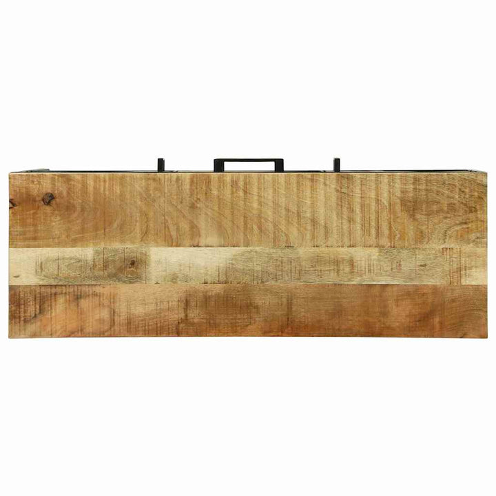 Konsolbord med skuffe Brun 100 x 35 x 70 cm Massivt mangotræ