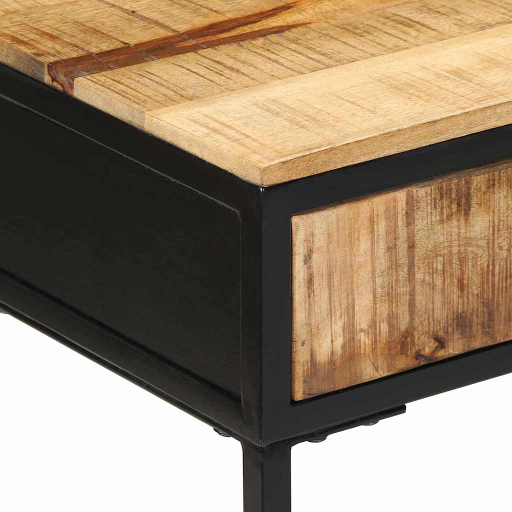 Konsolbord med skuffe Brun 100 x 55 x 75 cm Massivt mangotræ