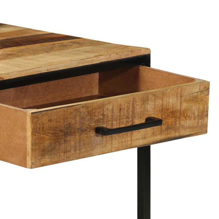 Konsolbord med skuffe Brun 100 x 55 x 75 cm Massivt mangotræ