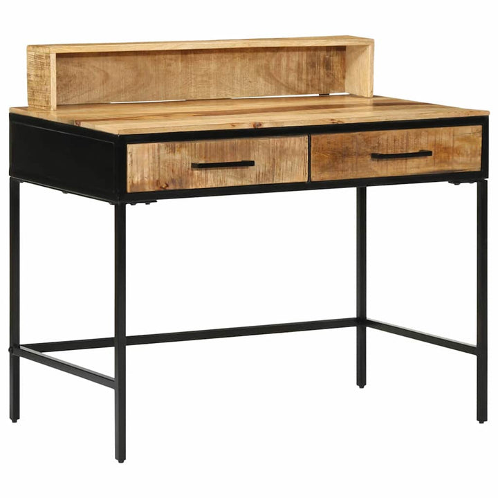 Konsolbord med skuffe Brun 100 x 55 x 75 cm Massivt mangotræ