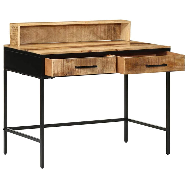 Konsolbord med skuffe Brun 100 x 55 x 75 cm Massivt mangotræ