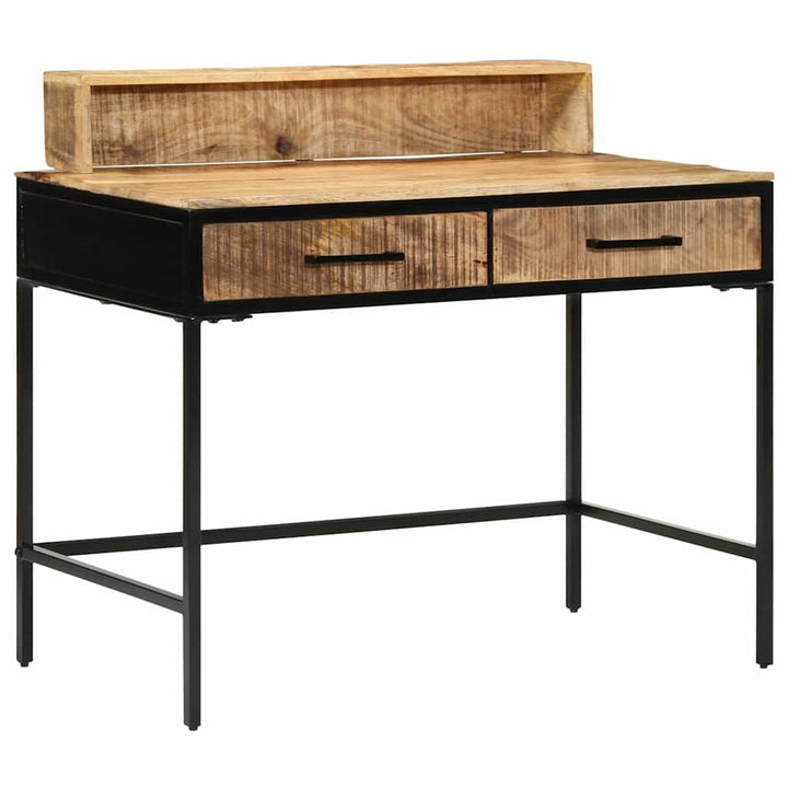 Konsolbord med skuffe Brun 100 x 55 x 75 cm Massivt mangotræ