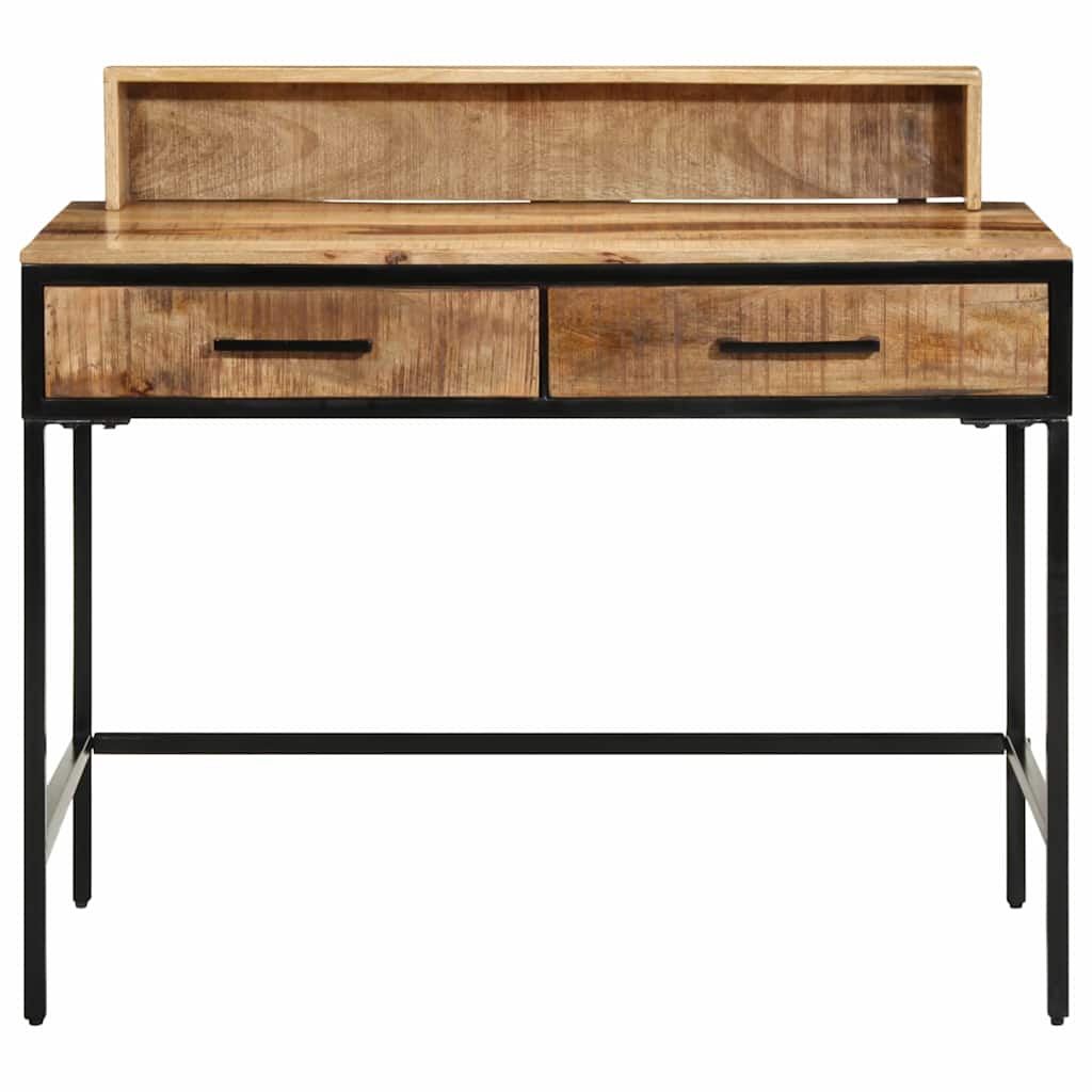 Konsolbord med skuffe Brun 100 x 55 x 75 cm Massivt mangotræ