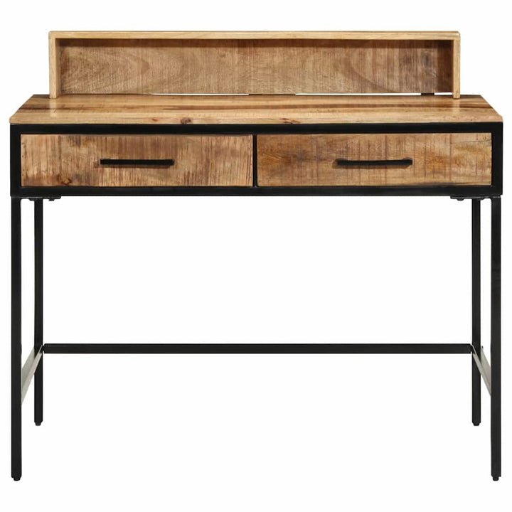 Konsolbord med skuffe Brun 100 x 55 x 75 cm Massivt mangotræ