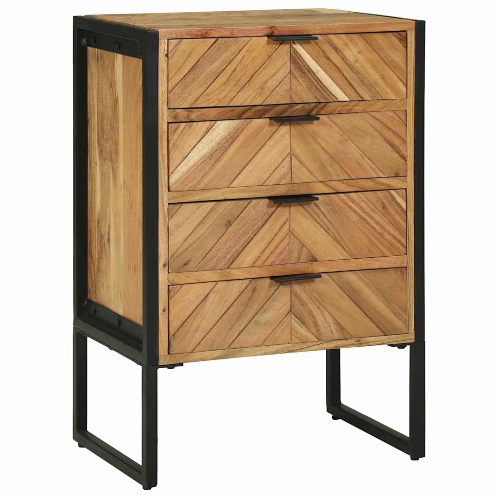 Sideboard Brun 50 x 35 x 75 cm Massivt akacietræ
