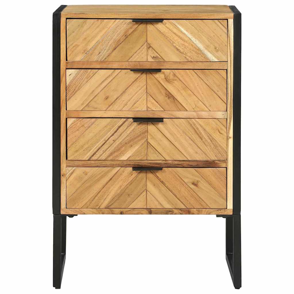 Sideboard Brun 50 x 35 x 75 cm Massivt akacietræ