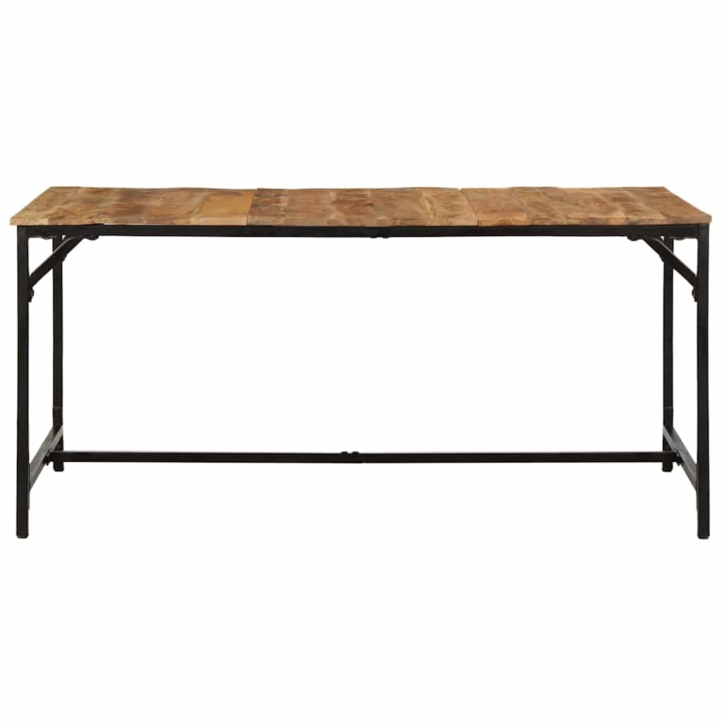 spisebord 160x80x75 cm massivt ru mangotræ