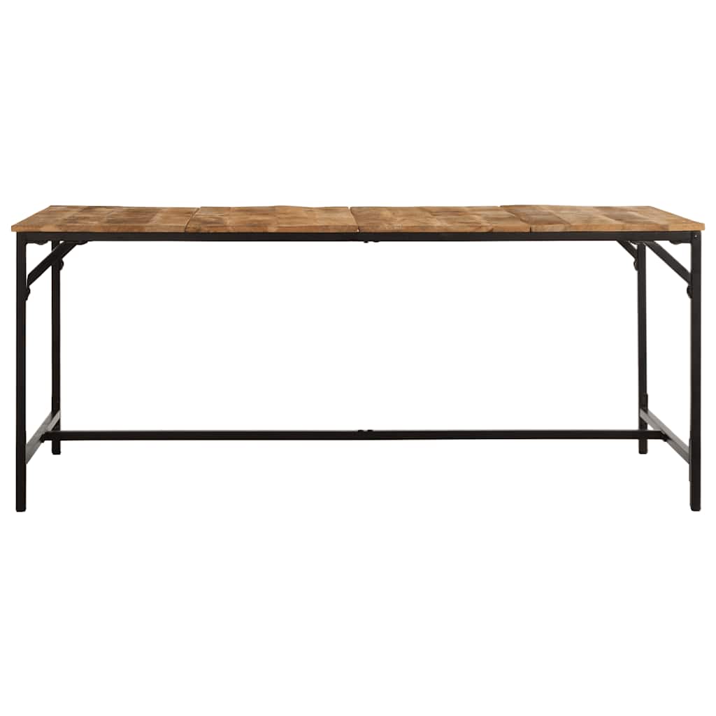 spisebord 180x90x75 cm massivt ru mangotræ