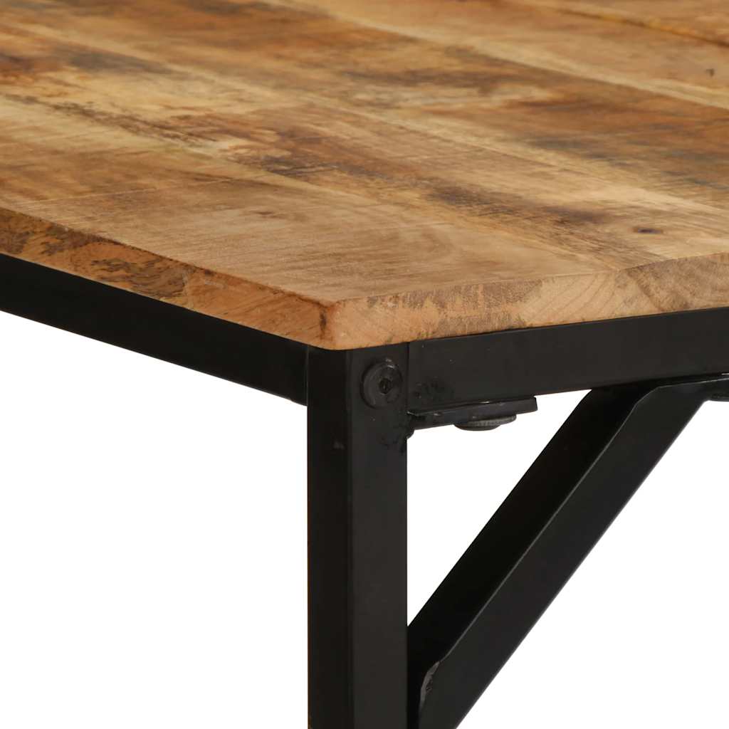 spisebord 180x90x75 cm massivt ru mangotræ