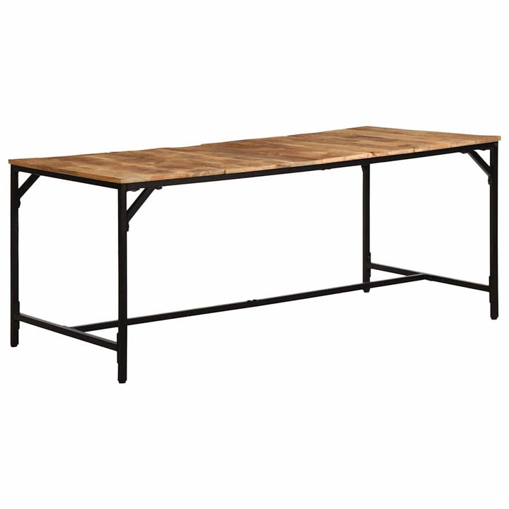 spisebord 180x90x75 cm massivt ru mangotræ