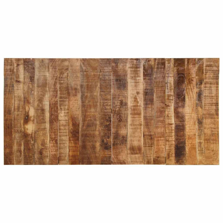 spisebord 200x100x75 cm massivt ru mangotræ
