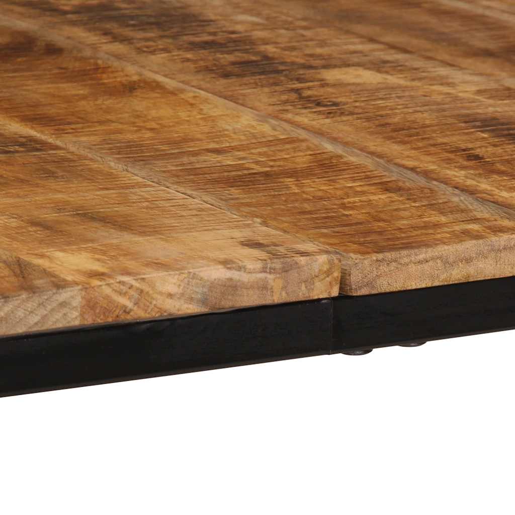 spisebord 200x100x75 cm massivt ru mangotræ
