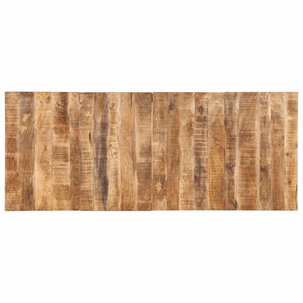 spisebord 220x90x75 cm massivt ru mangotræ