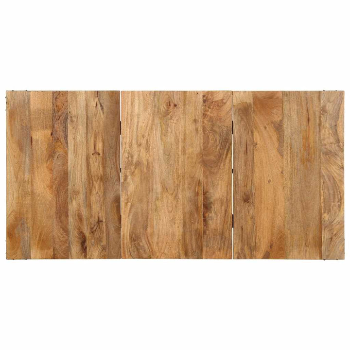 spisebord 160x80x75 cm massivt mangotræ