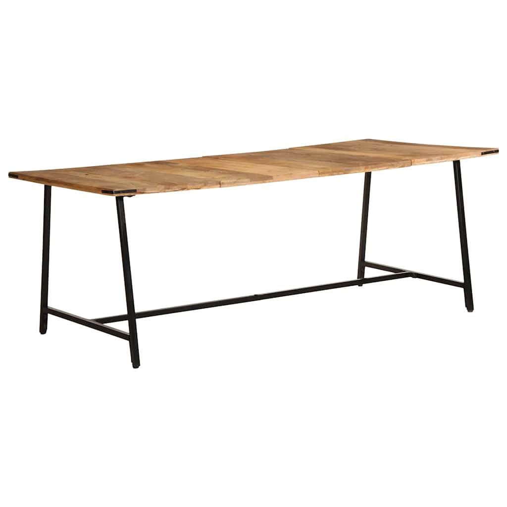 spisebord 200x100x75 cm massivt mangotræ