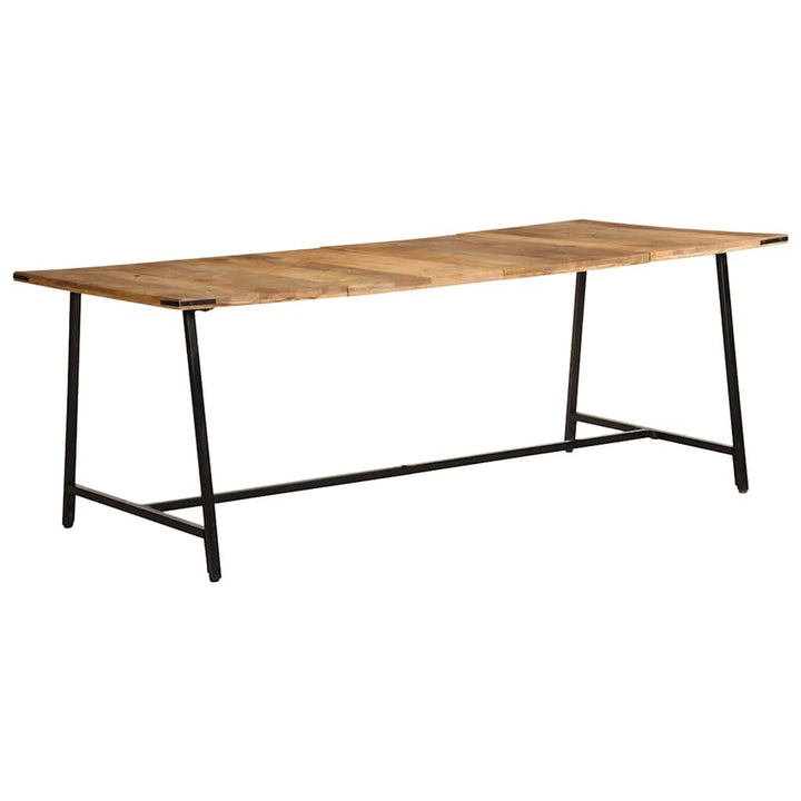 spisebord 200x100x75 cm massivt mangotræ