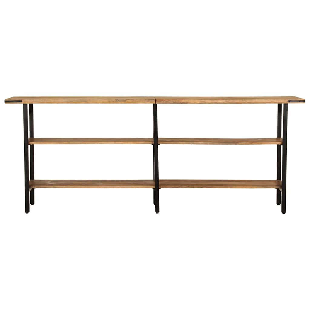 konsolbord 180x35x70 cm massivt mangotræ