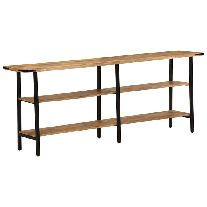 konsolbord 180x35x70 cm massivt mangotræ