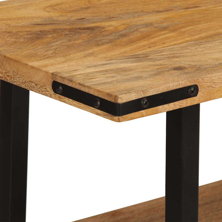konsolbord 180x35x70 cm massivt mangotræ