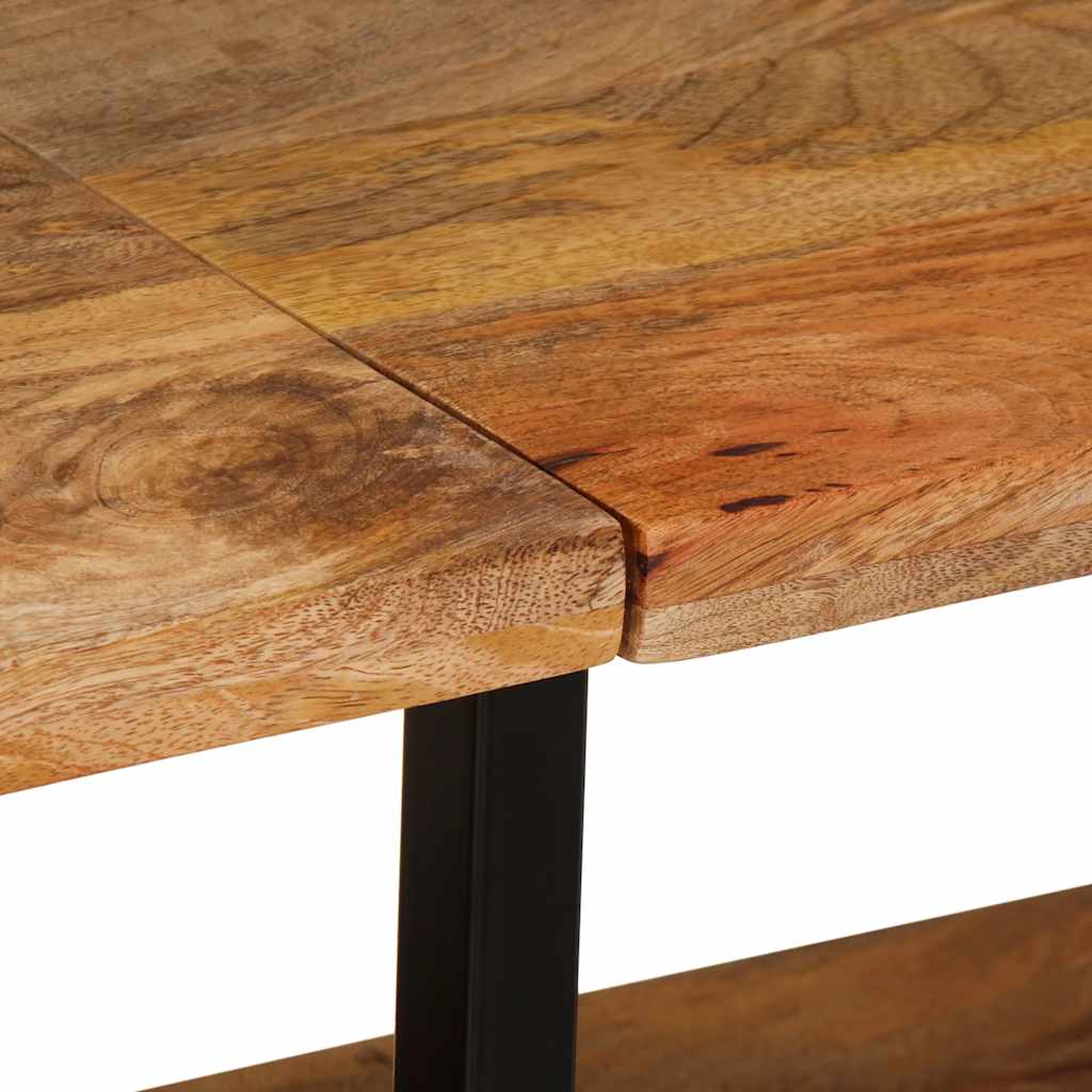 konsolbord 180x35x70 cm massivt mangotræ