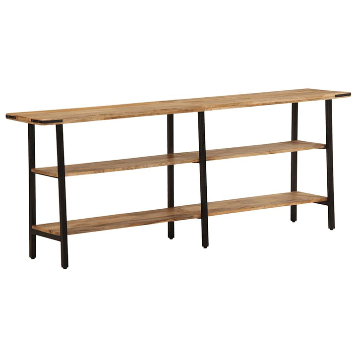 konsolbord 180x35x70 cm massivt mangotræ
