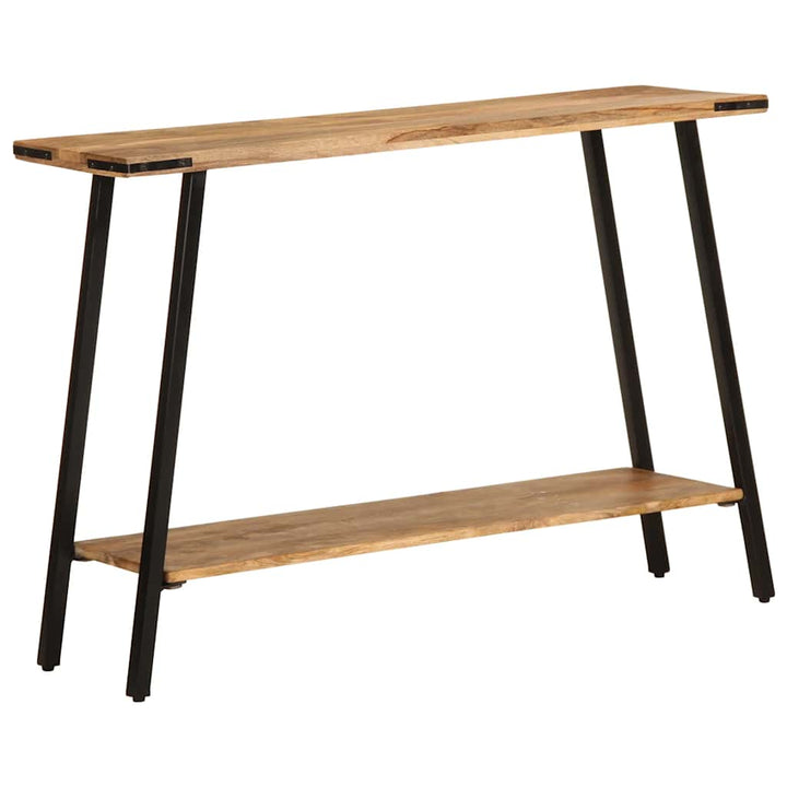 konsolbord 110x30x75 cm massivt mangotræ
