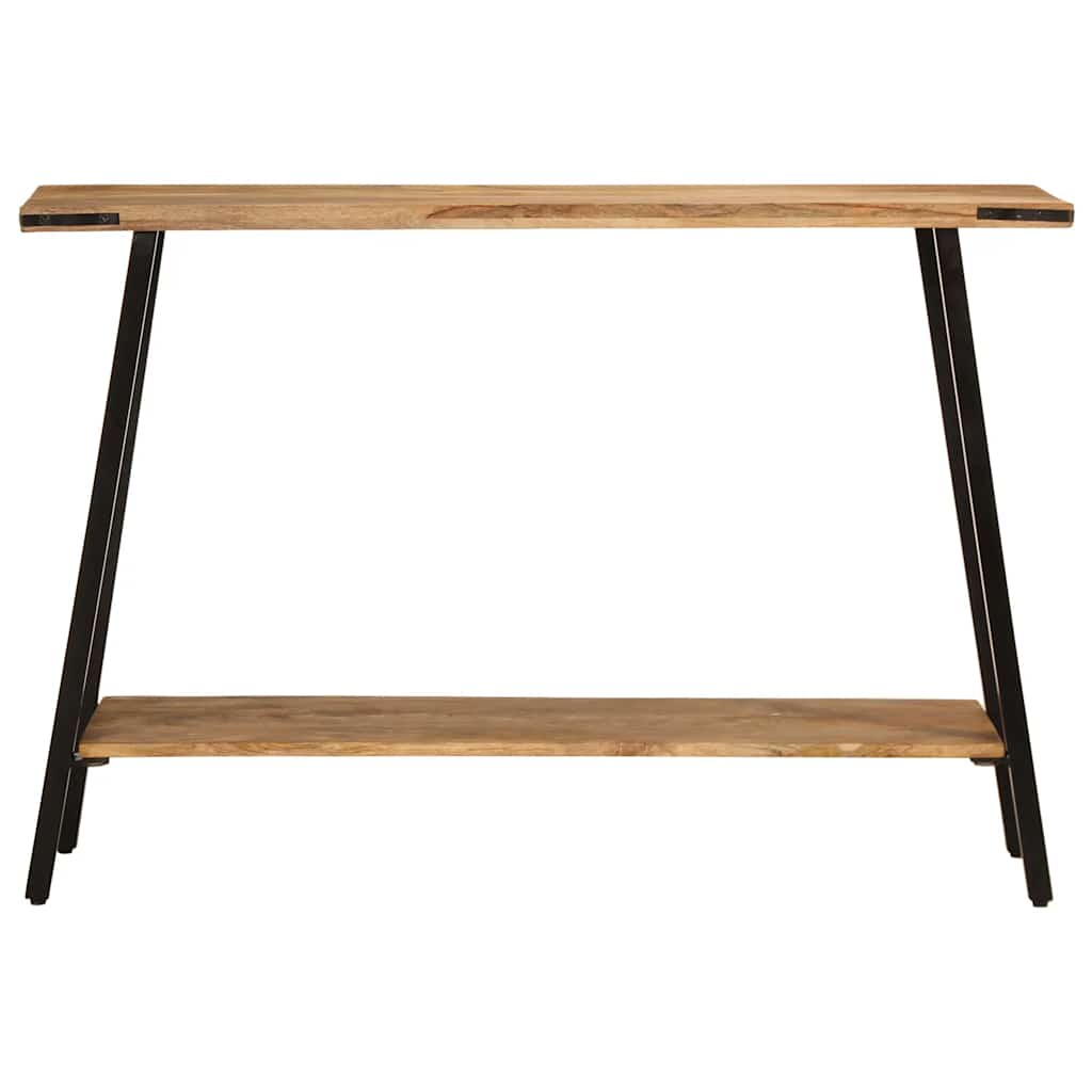 konsolbord 110x30x75 cm massivt mangotræ