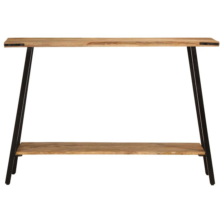konsolbord 110x30x75 cm massivt mangotræ