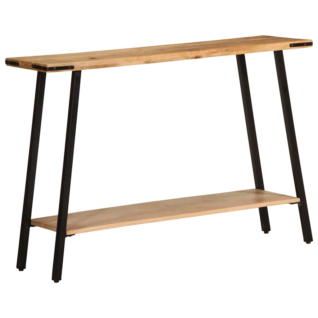 konsolbord 110x30x75 cm massivt mangotræ