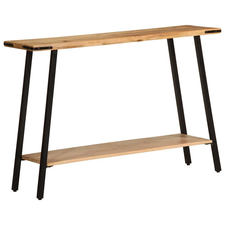 konsolbord 110x30x75 cm massivt mangotræ