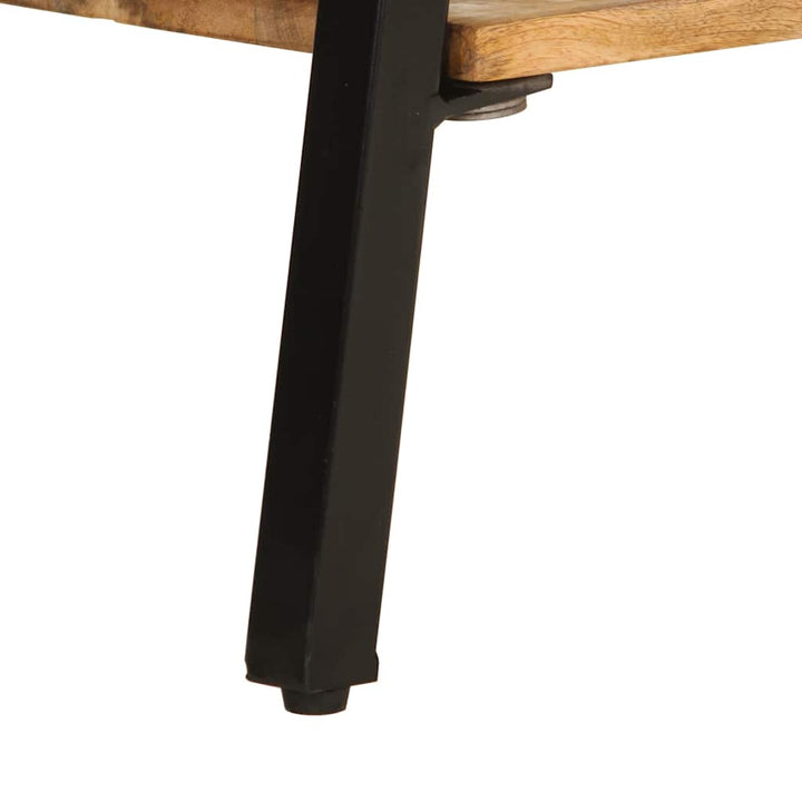 konsolbord 110x30x75 cm massivt mangotræ