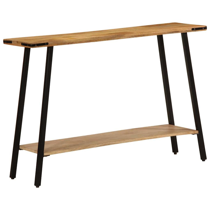 konsolbord 110x30x75 cm massivt mangotræ