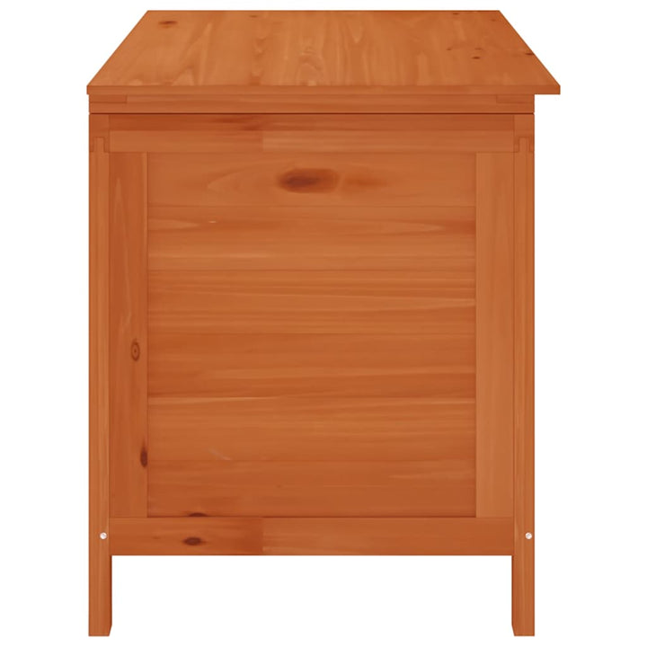 opbevaringsboks til haven 99x49,5x58,5 cm massivt grantræ