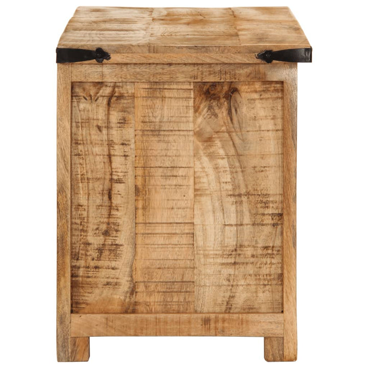 tv-bord 110x35x40 cm massivt ru mangotræ