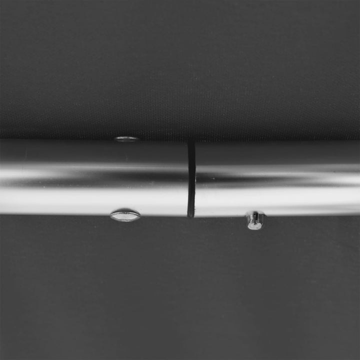 biminitop med 4 buer 243x180x137 cm sort