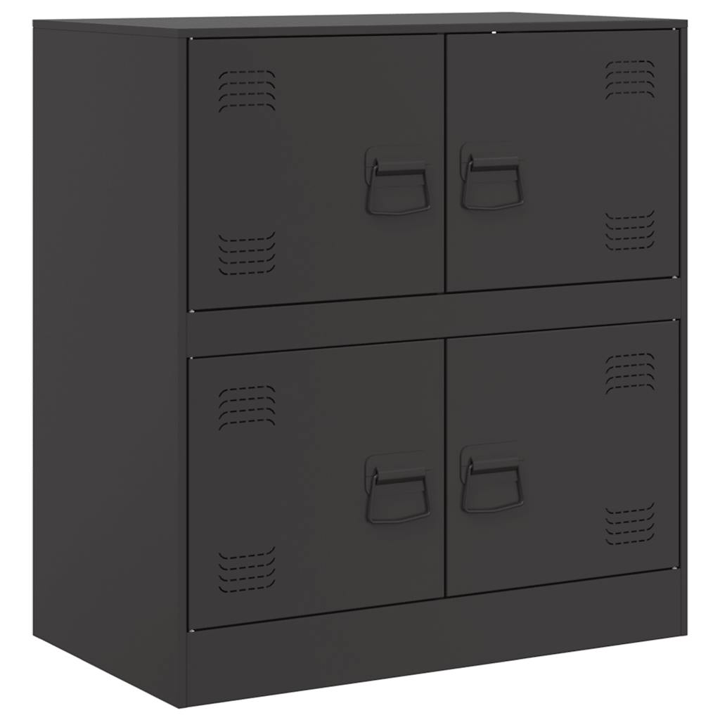 skænk 67x39x73 cm stål sort