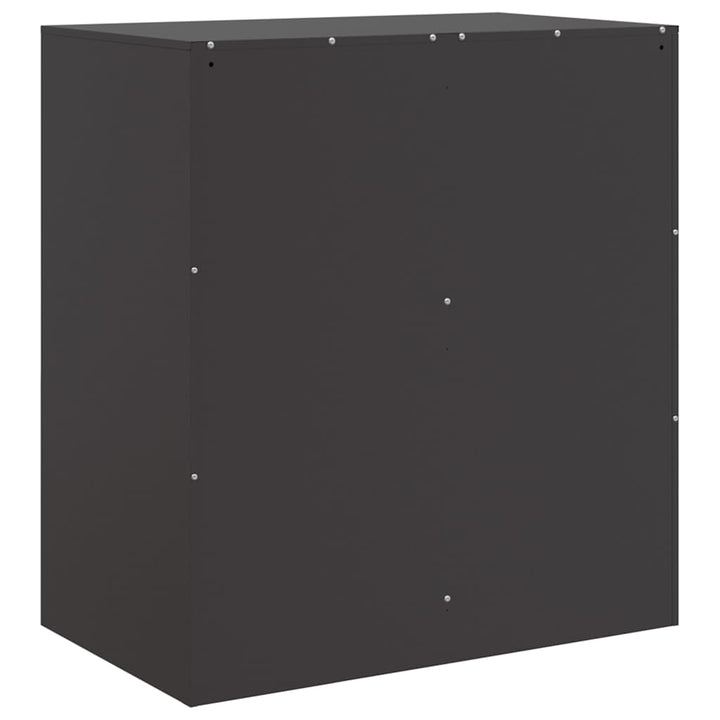 skænk 67x39x73 cm stål sort