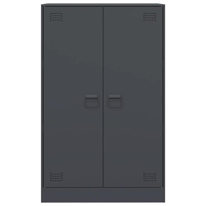 skab 67x39x107 cm stål antracitgrå