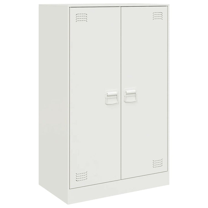 skab 67x39x107 cm stål hvid