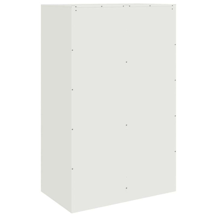 skab 67x39x107 cm stål hvid