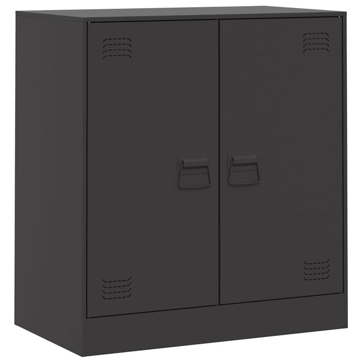 skænk 67x39x73 cm stål sort