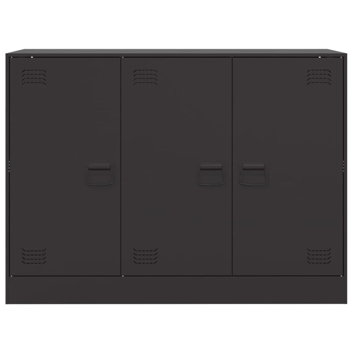 skænk 99x39x73 cm stål sort