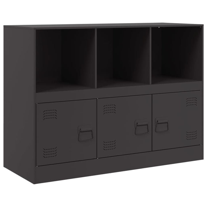 skænk 99x39x73 cm stål sort