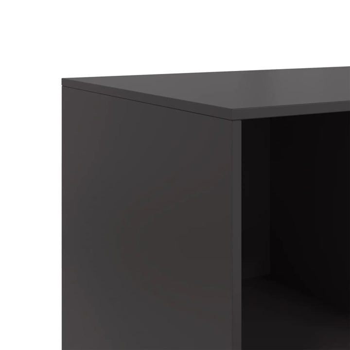 skænk 99x39x73 cm stål sort