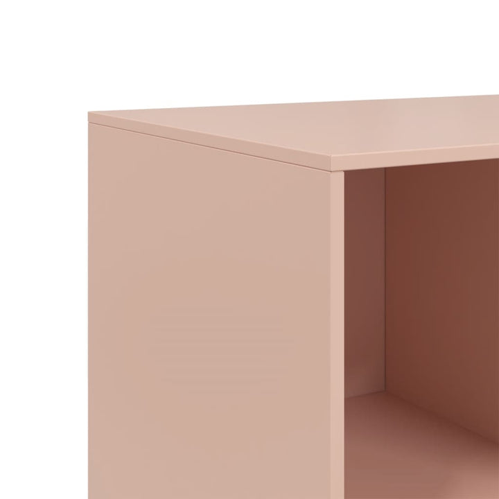 skænk 99x39x73 cm stål lyserød