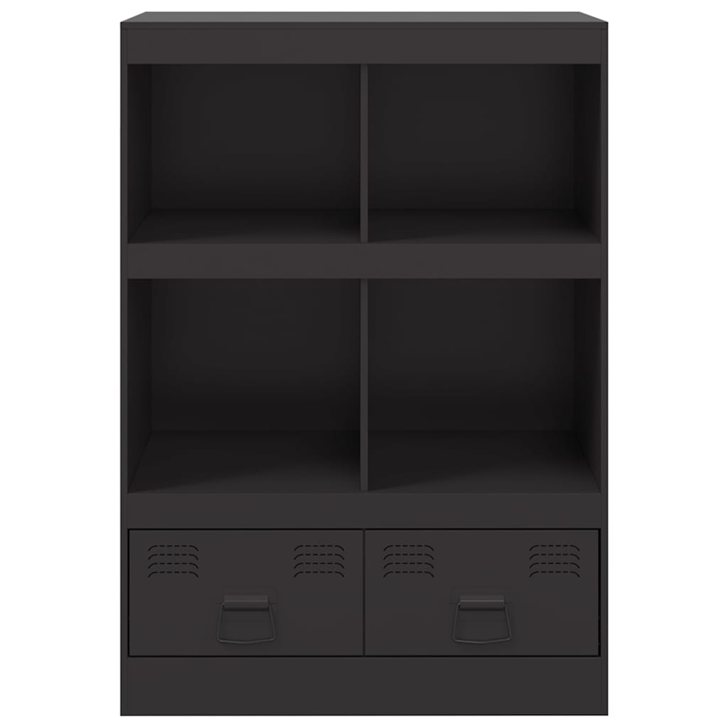 skab 67x39x95 cm stål sort