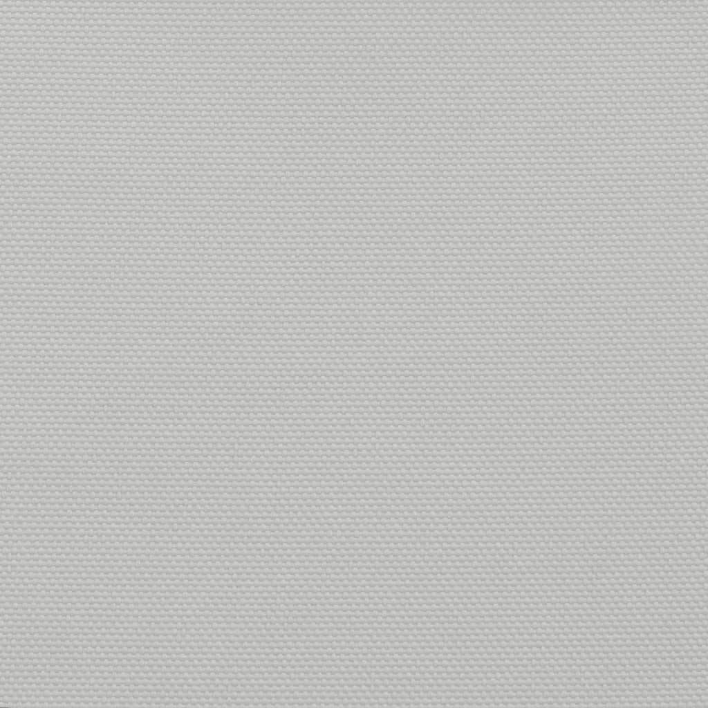 solsejl 6x6 m 100 % polyesterstof lysegrå